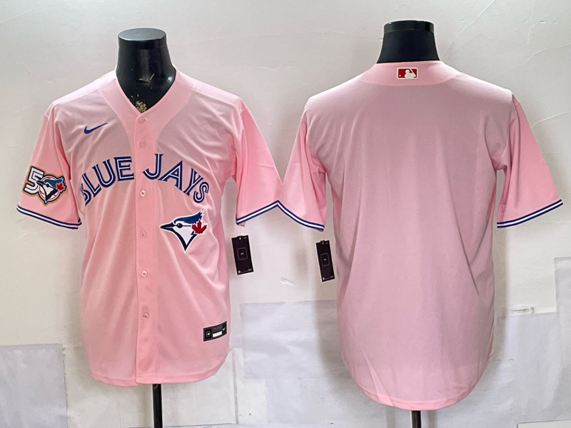 Men 2026 Toronto Blue Jays blank pink Game Nike MLB Jersey 0658706